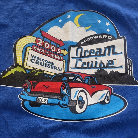 2005 Woodward Dream Cruise T-Shirt Size Large - Picture 2 of 7